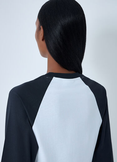 GANNI Logo Motif T-Shirt White gan0262009