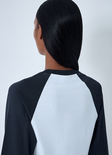 Logo Motif T-Shirt GANNI Logo Motif T-Shirt White gan0262009
