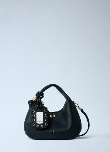 Mini Hobo Handbag GANNI Mini Hobo Handbag Black gan0262021