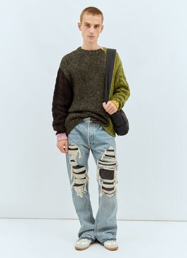 Cornell La 喇叭牛仔裤 Gallery Dept. Cornell La 喇叭牛仔裤 蓝色 gdp0158044