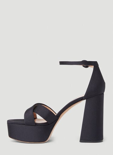 Gianvito Rossi 셰리든 하이힐 샌들 블랙 gia0251013