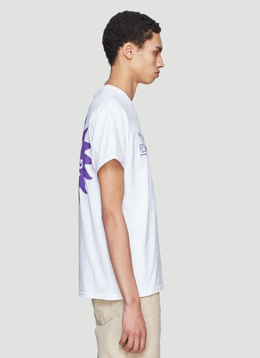 Good Morning Tapes Transmission T-Shirt White gmt0335003