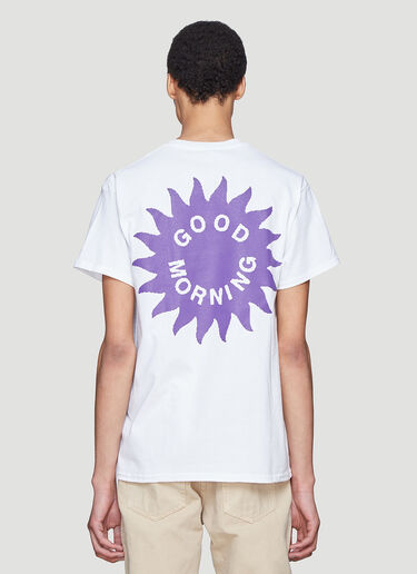 Good Morning Tapes Transmission T-Shirt White gmt0335003