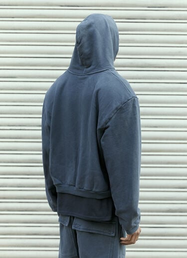 Shoulder Pad Hooded Sweatshirt GREG ROSS Shoulder Pad Hooded Sweatshirt Black grr0157008