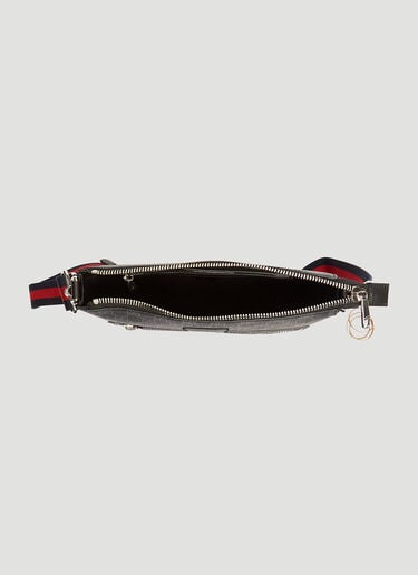 Gucci GG Supreme Messenger Crossbody Bag Black guc0133055