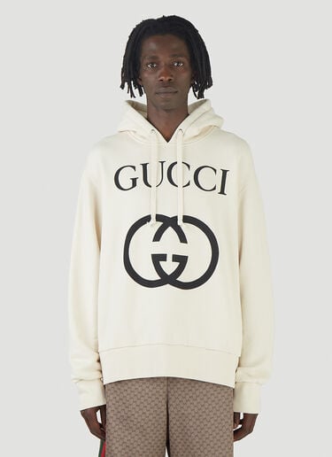 G锁扣连帽运动衫 Gucci G锁扣连帽运动衫 乳白 guc0145052