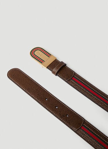 Interlocking G Belt Gucci Interlocking G Belt Brown guc0151099