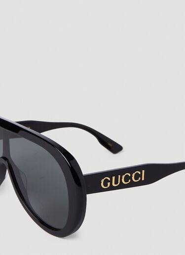오버사이즈 마스크 선글라스 Gucci 오버사이즈 마스크 선글라스 Black guc0151119