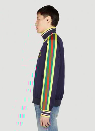 刺绣徽标运动夹克 Gucci 刺绣徽标运动夹克 藏蓝色 guc0152002