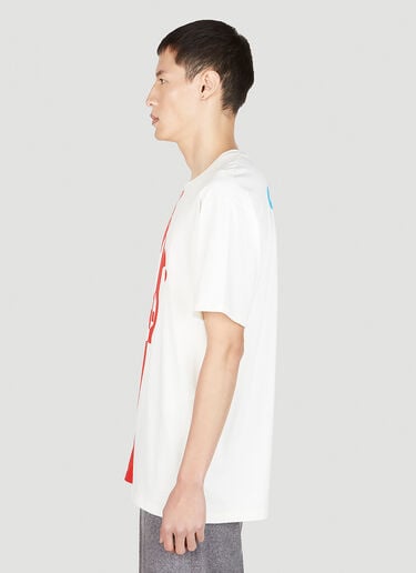 바이컬러 T-셔츠 Gucci 바이컬러 T-셔츠 레드 guc0152082
