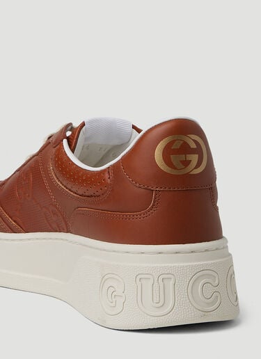 GG 엠보싱 바스켓 스니커즈 Gucci GG 엠보싱 바스켓 스니커즈 브라운 guc0152104
