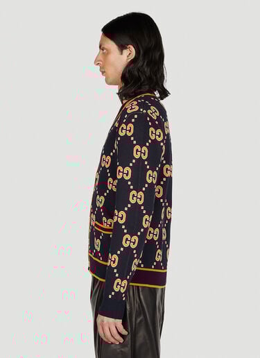 GG 인타르시아 카디건 Gucci GG 인타르시아 카디건 블랙 guc0152301