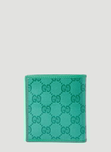 GG Crystal Bi-Fold Wallet Gucci GG Crystal Bi-Fold Wallet Green guc0154049
