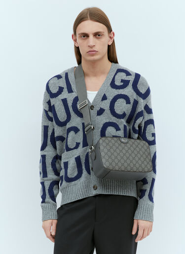 Ophidia 中号斜挎包 Gucci Ophidia 中号斜挎包 灰色 guc0155137
