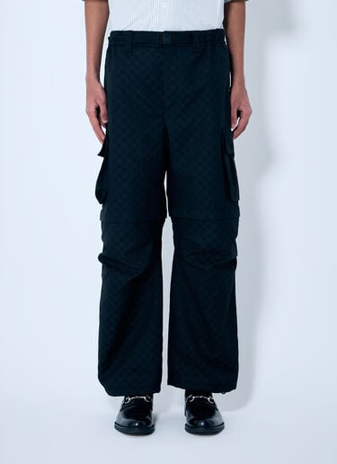 GG Cargo Pants Gucci GG Cargo Pants Black guc0159045