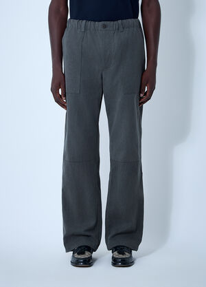 Gucci Faded Canvas Pants Black guc0161003