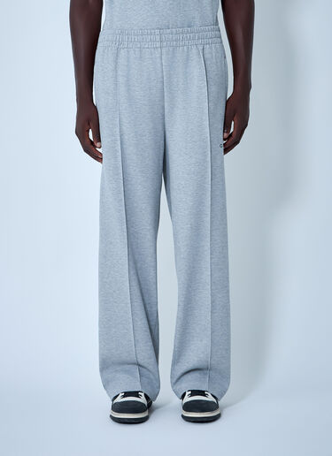 Gucci Logo Motif Track Pants Light Grey guc0161015