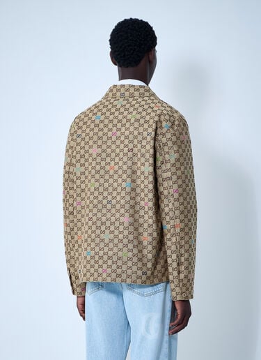 GG Canvas Jacket Gucci GG Canvas Jacket Camel guc0161016