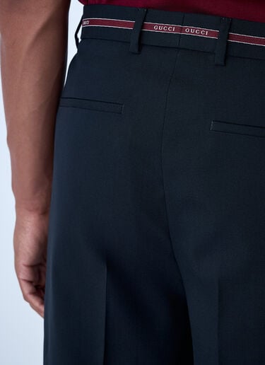 Tailored Wool Pants Gucci Tailored Wool Pants Navy guc0161026