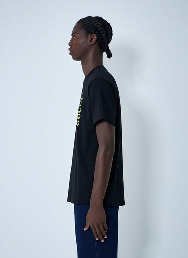 Gucci Logo Motif T-Shirt Black guc0161031