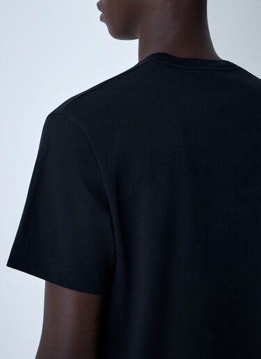 Gucci Logo Motif T-Shirt Black guc0161031