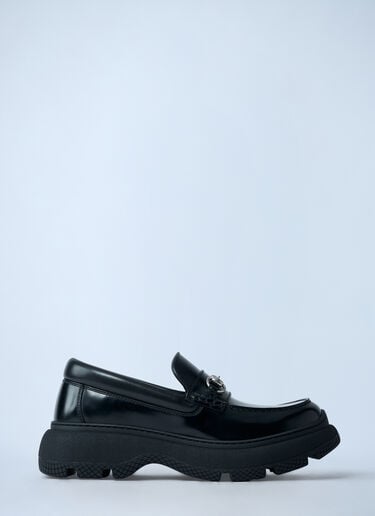 Leather Loafers Gucci Leather Loafers Black guc0161050