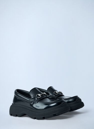 Leather Loafers Gucci Leather Loafers Black guc0161050