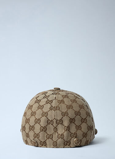 Logo Motif Baseball Cap Gucci Logo Motif Baseball Cap Beige guc0161085