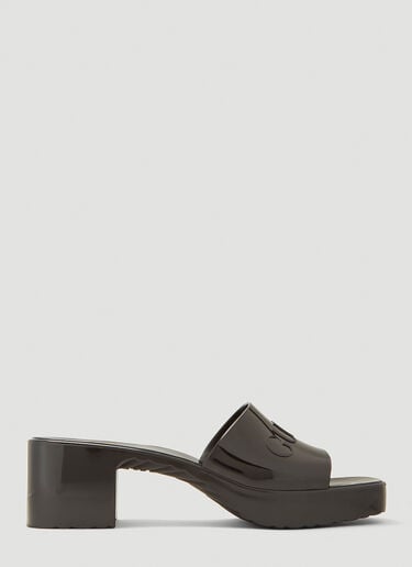 Rubber Mules Gucci Rubber Mules Black guc0241081