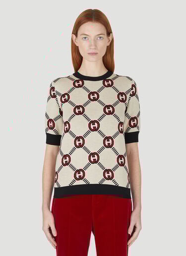互扣式 G 毛衣 Gucci 互扣式 G 毛衣 乳白色 guc0247045
