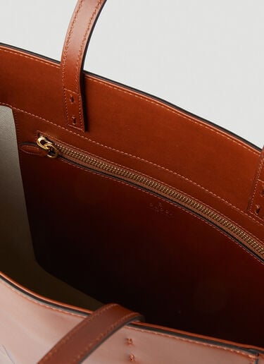 로고 엠보싱 토트 백 Gucci 로고 엠보싱 토트 백 브라운 guc0247227