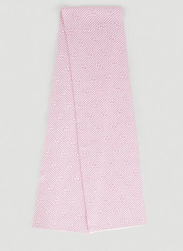 GGダイアゴナルストライプ マフラー Gucci GGダイアゴナルストライプ マフラー ピンク guc0247274