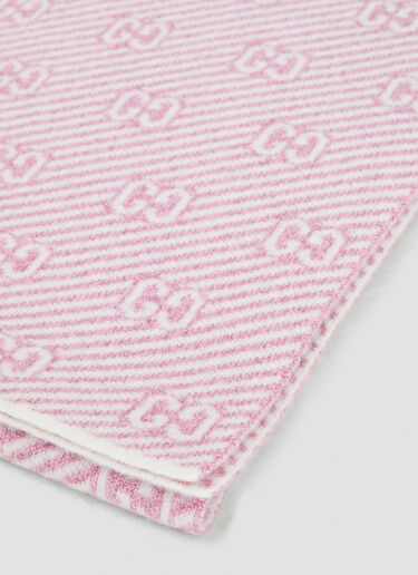 GGダイアゴナルストライプ マフラー Gucci GGダイアゴナルストライプ マフラー ピンク guc0247274