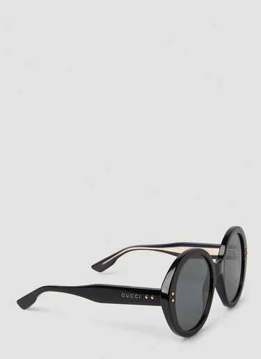 라운드 프레임 선글라스 Gucci 라운드 프레임 선글라스 블랙 guc0247353
