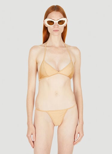 Interlocking G String Bikini Gucci Interlocking G String Bikini Beige guc0250085