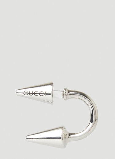 로고 인그레이빙 이어링 Gucci 로고 인그레이빙 이어링 실버 guc0251006