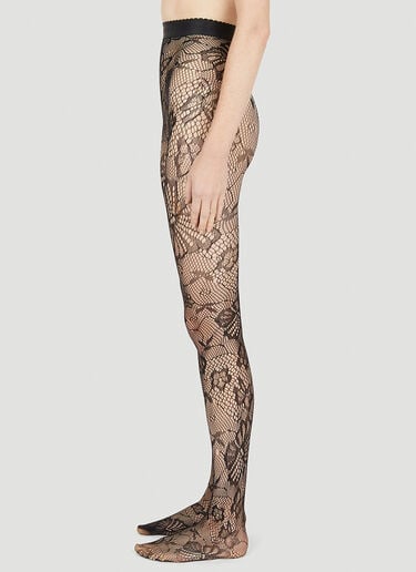 Gucci Butterfly Motif Tights Black guc0251015