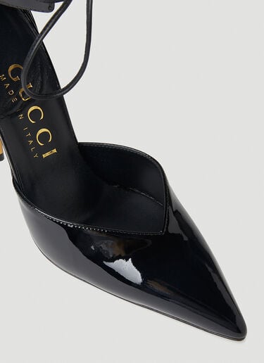 漆皮高跟鞋 Gucci 漆皮高跟鞋 黑色 guc0251081