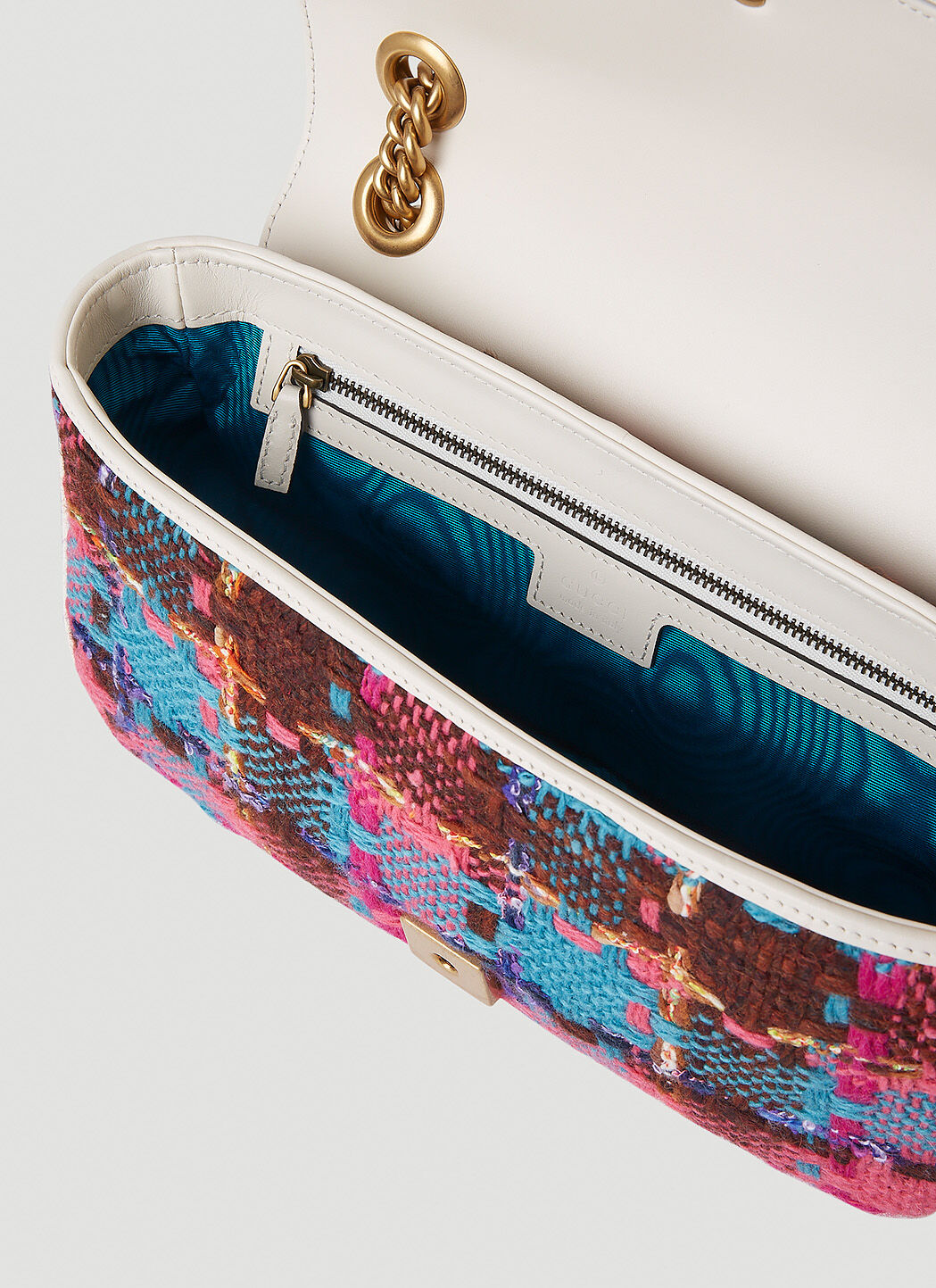 小物 GUCCI Gucci GG Marmont Small Tweed Shoulder Bag | LN-CC
