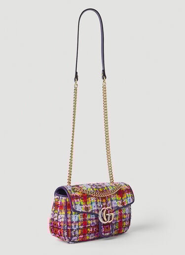 GG Marmont Small Tweed Shoulder Bag Gucci GG Marmont Small Tweed Shoulder Bag Multicolour guc0251101
