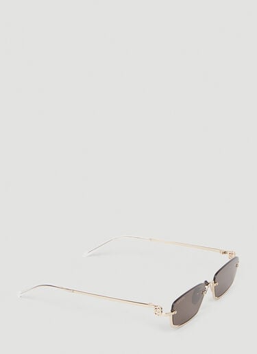 GG1278S Rectangle Sunglasses Gucci GG1278S Rectangle Sunglasses Gold guc0252125