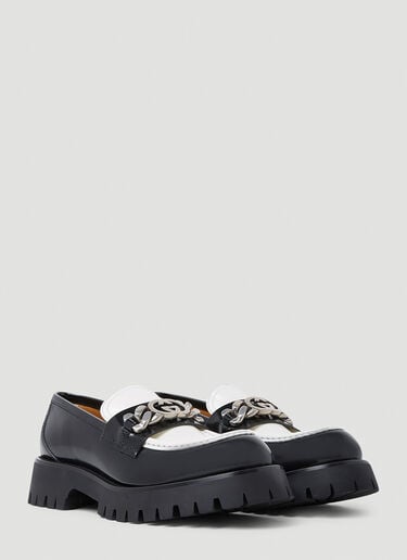 인터로킹 G 체인 로퍼 Gucci 인터로킹 G 체인 로퍼 화이트 guc0253098