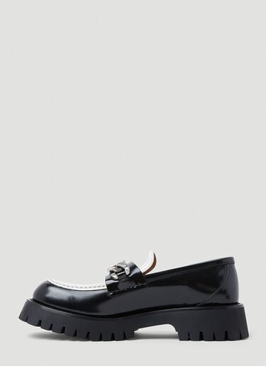 인터로킹 G 체인 로퍼 Gucci 인터로킹 G 체인 로퍼 화이트 guc0253098