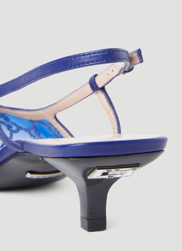 GG Slingback Pumps Gucci GG Slingback Pumps Blue guc0253108