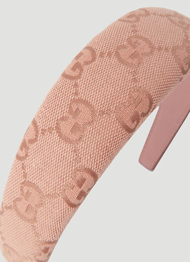 GG Padded Hairband Gucci GG Padded Hairband Pink guc0253151