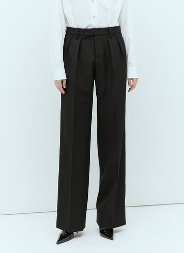 Wool Pants Gucci Wool Pants Black guc0254015