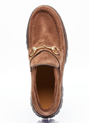 Horsebit Ankle Boots Gucci Horsebit Ankle Boots Brown guc0254026