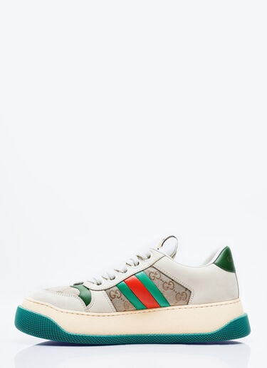 Screener 织带运动鞋 Gucci Screener 织带运动鞋 米色 guc0255087