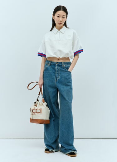 로고 프린트 조절끈 숄더백 Gucci 로고 프린트 조절끈 숄더백 베이지 guc0255152