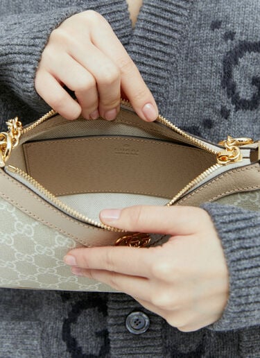Ophidia GG 小号单肩包 Gucci Ophidia GG 小号单肩包 米色 guc0255161